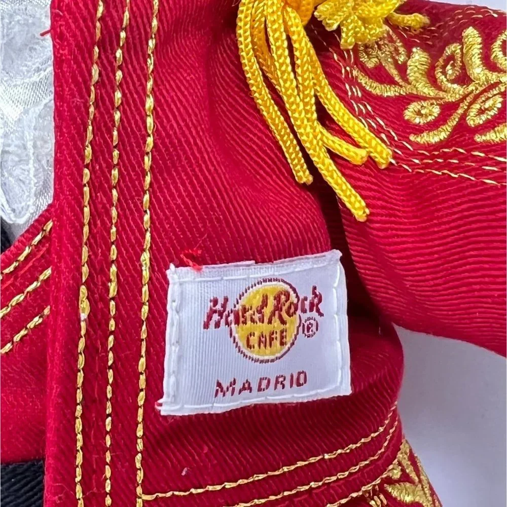 Hard Rock Cafe Madrid Herrington Teddy Bear Matador 10